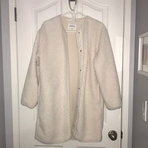 WILFRED FREE Sherpa Long Liner Jacket